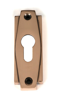 Art Deco Euro Escutcheon Set