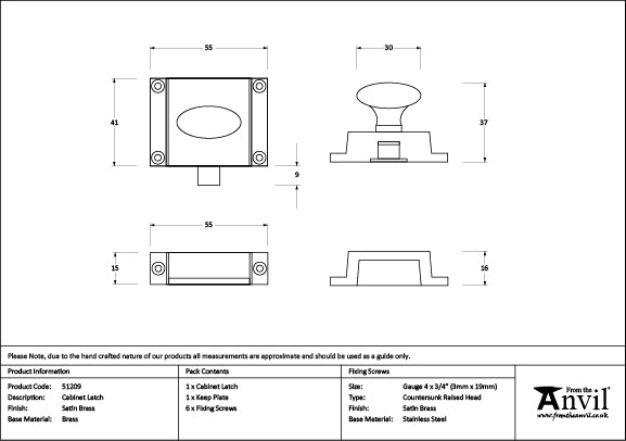 Cabinet Latch