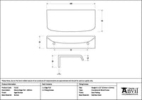 100mm Moore Edge Pull