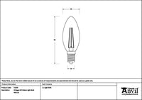 Vintage LED Edison Light Bulb - 4W E14