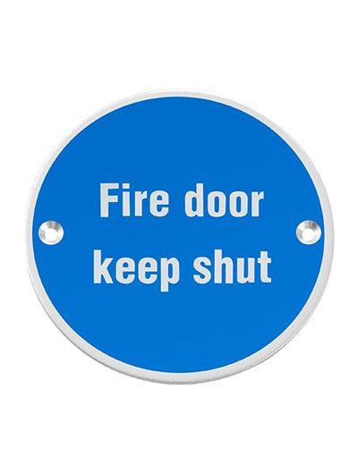 Fire Door Keep Shut Symbol