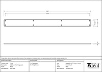 1800mm Plain Fingerplate