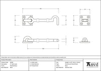 4" Cabin Hook