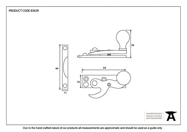 Sash Hook Fastener