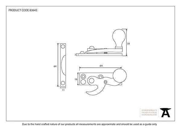 Sash Hook Fastener