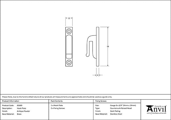 Hook Plate