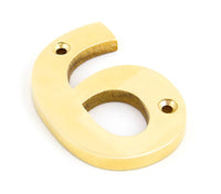 Polished Brass Numeral