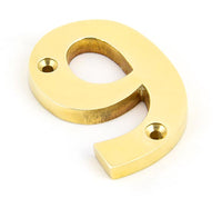 Polished Brass Numeral