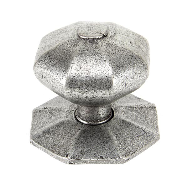 Octagonal Centre Door Knob External