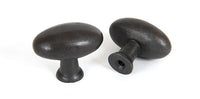 Oval Cabinet Knob (Blacksmith)