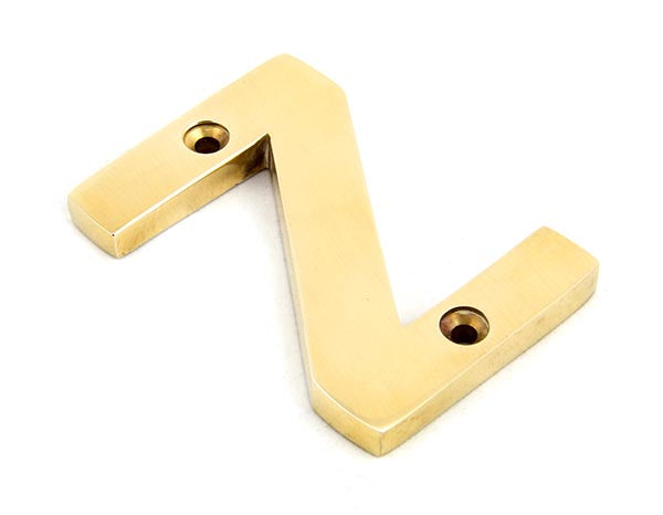 Polished Brass Letter