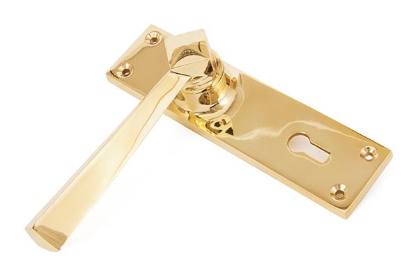 Straight Lever Lock Set