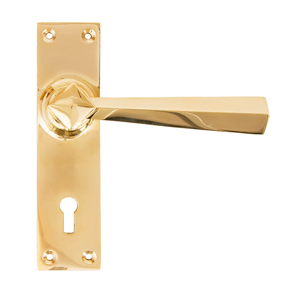 Straight Lever Lock Set