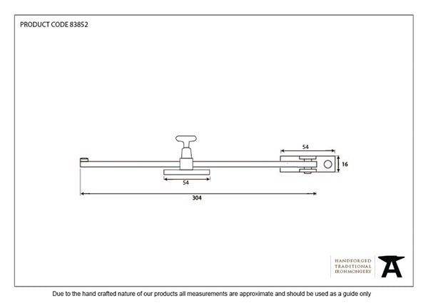 12" Sliding Stay