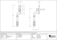 Left-Handed Reeded Espag