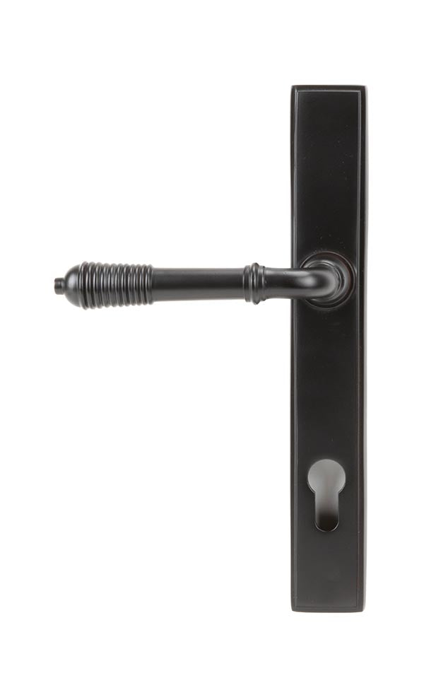 Reeded Slimline Lever Espag. Lock Set