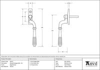 Right-Handed Reeded Espag