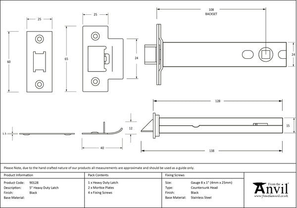 5" Heavy Duty Latch