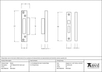 ½" Rebate Kit for Sash Lock