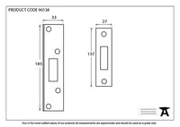 ½" Rebate Kit for Deadlock