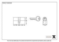 6 Pin Euro Cylinder 35/35 Keyed-alike