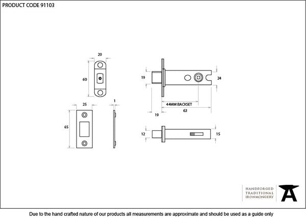 5" Heavy Duty Tubular Deadbolt