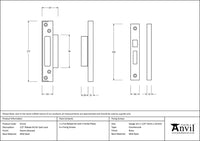 ½" Rebate Kit for Sash Lock