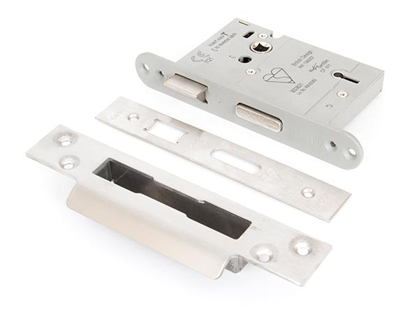 3" 5 Lever Heavy Duty BS Sash Lock KA