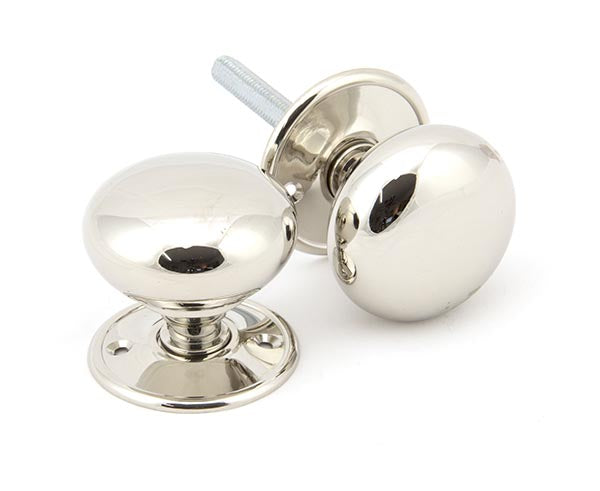 57mm Mushroom Mortice/Rim Knob Set