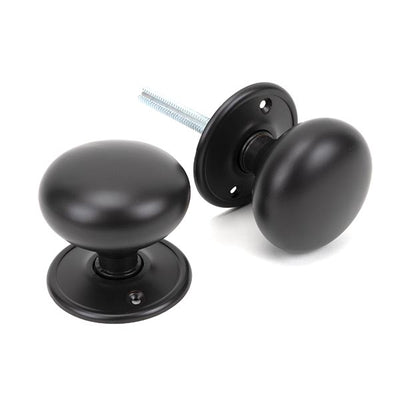 57mm Mushroom Mortice/Rim Knob Set