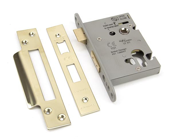 3" Euro Profile Sash Lock