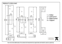 ½" Euro Dead Lock Rebate Kit