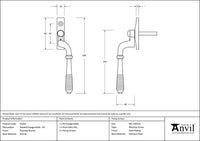 Right-Handed Reeded Espag