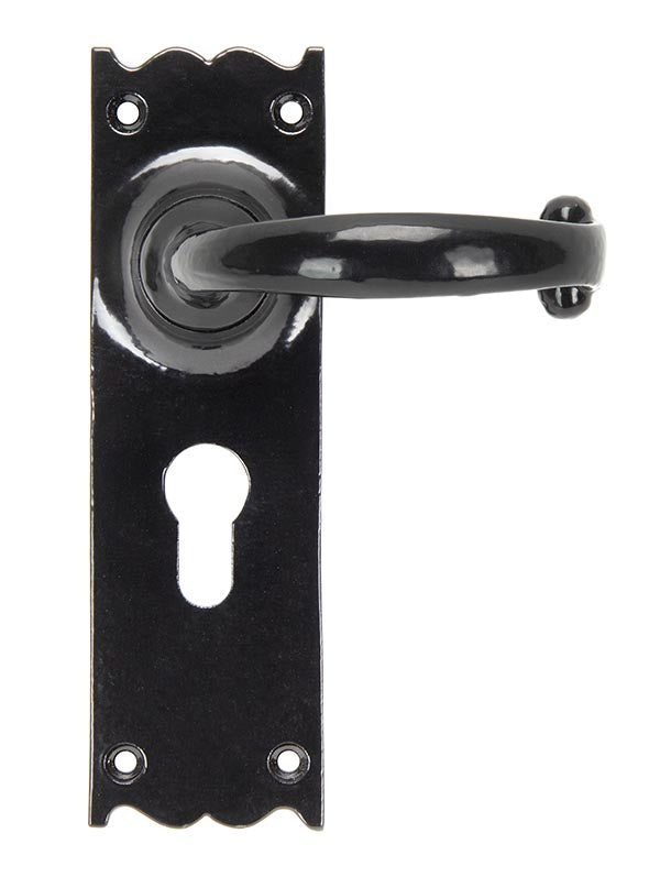 Cottage Lever Euro Lock Set