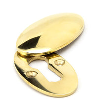 Oval Escutcheon with Cover