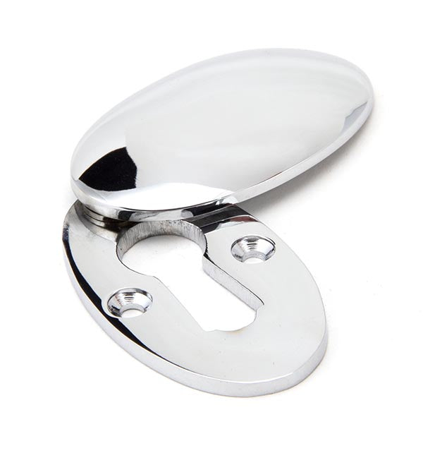 Oval Escutcheon with Cover