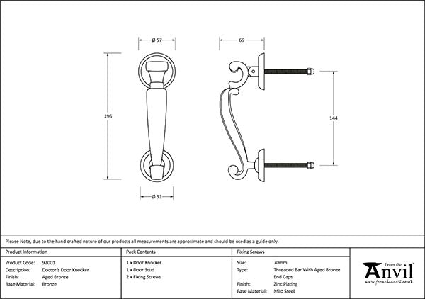 Doctor's Door Knocker