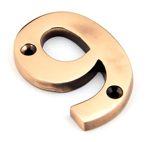 Polished Bronze Numeral