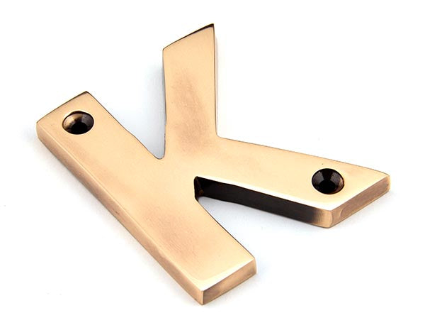 Polished Bronze Letter