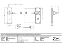 Regency Lever Bathroom Set