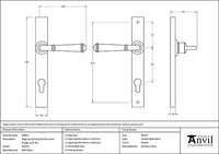 Regency Slimline Lever Espag. Lock Set