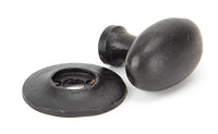 Oval Mortice/Rim Knob Set