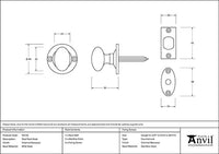 Oval Rack Bolt