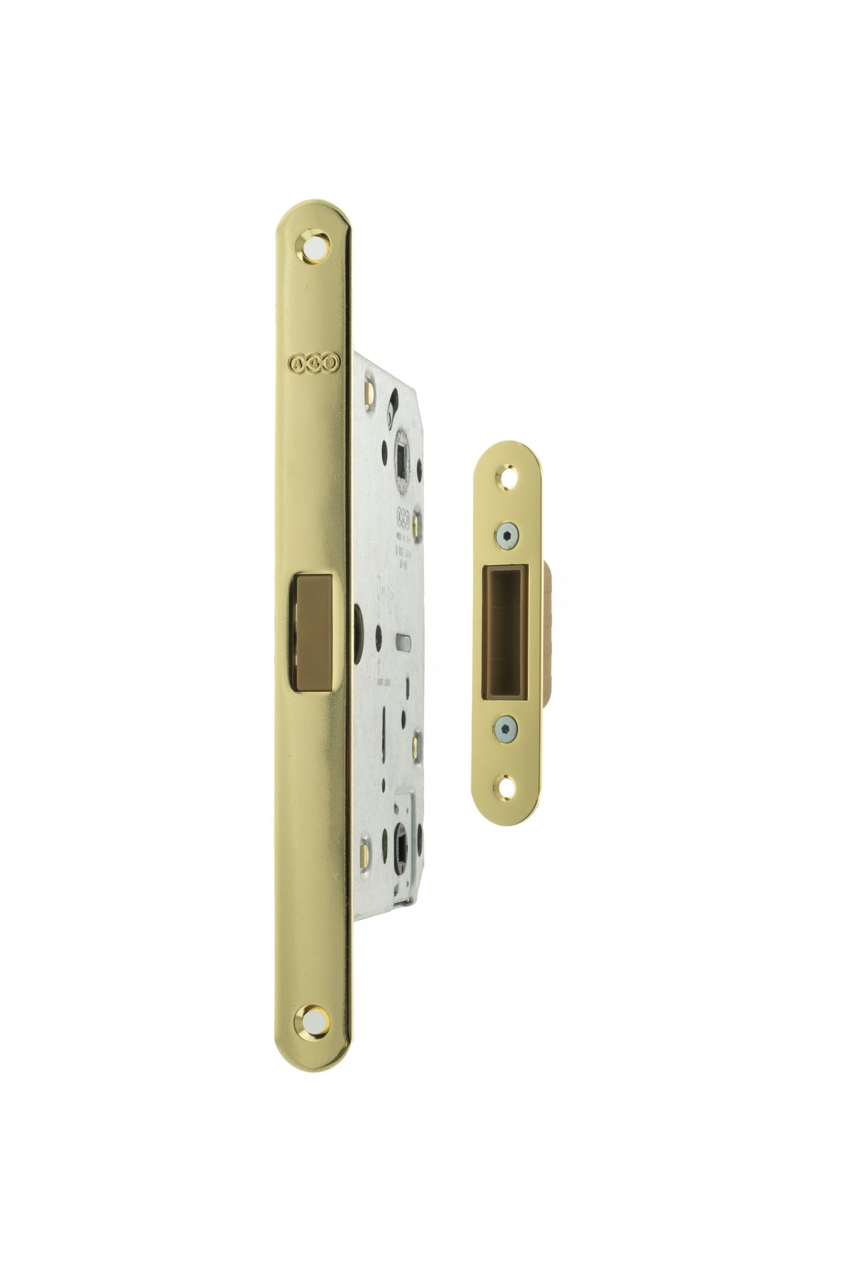 AGB Polaris 2XT Magnetic Bathroom Lock 60mm backset