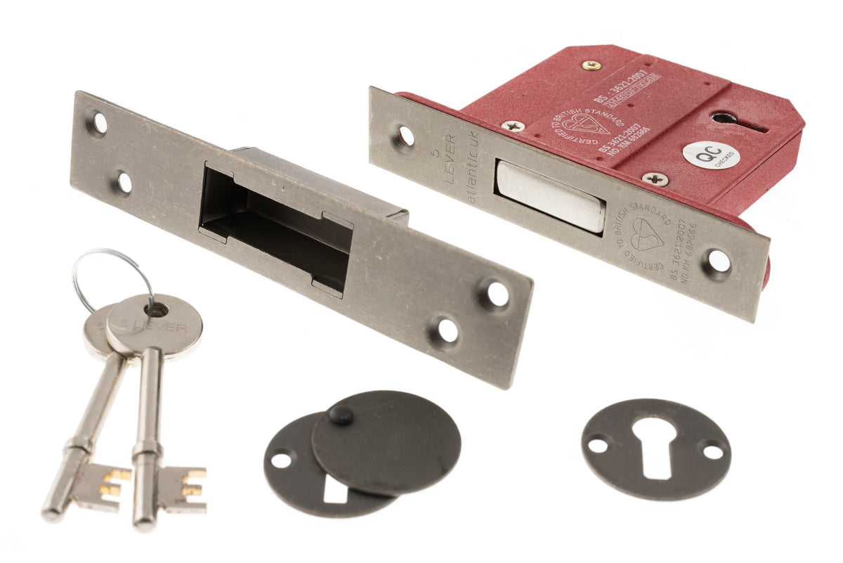 Atlantic 5 Lever Key Deadlock [BS] 2.5"