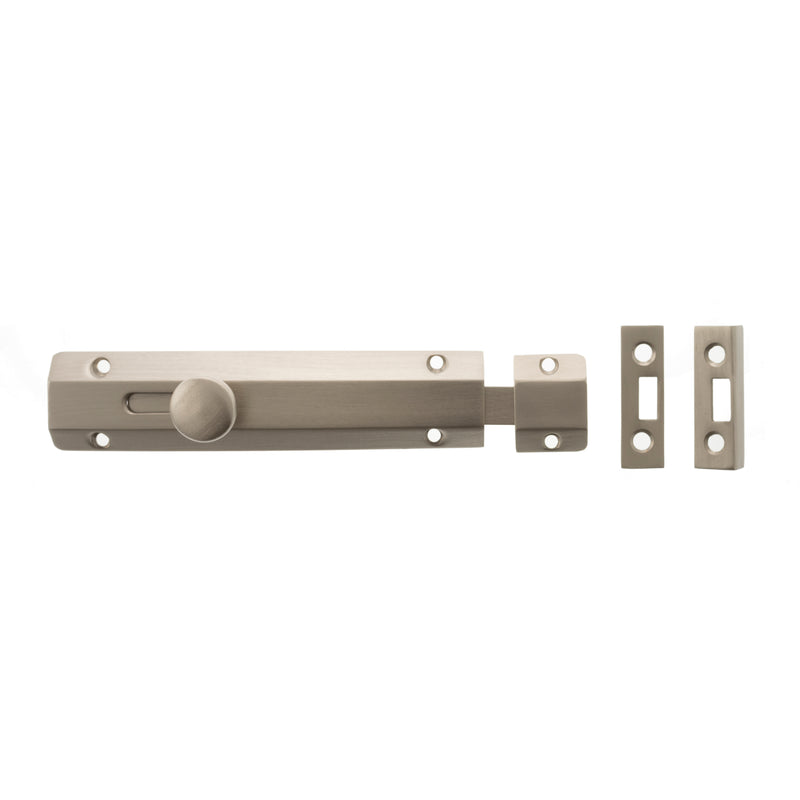 Atlantic Solid Brass Surface Door Bolt 6"