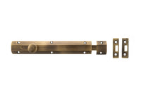 Atlantic Solid Brass Surface Door Bolt 8"