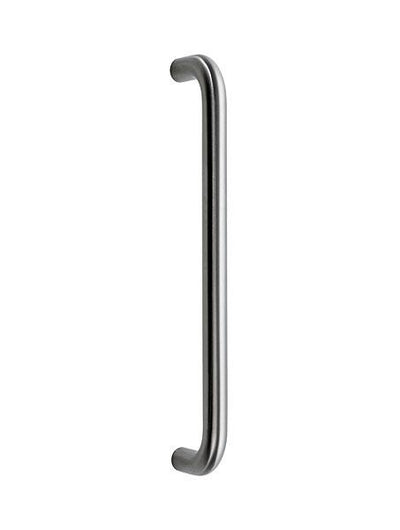 Satin Anodised Aluminium "D" Pull Handle - Bolt Through Fix