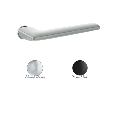 Forme Boston Lever Door Handle on Concealed Round Rose