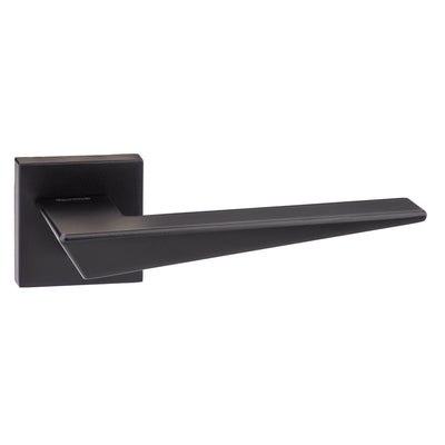 Forme Naxos Lever Door Handle on Minimal Square Rose